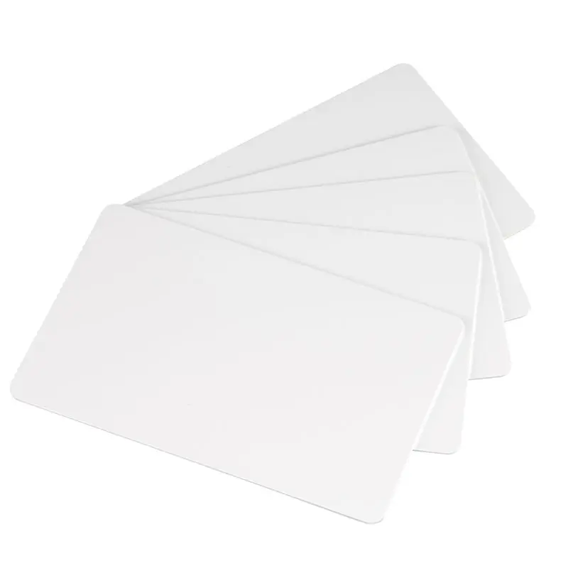 White Printable Waterproof Inkjet Polycarbonate PVC Blank Chip ID Card For Student