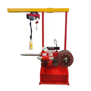 Auto Truck Repair T8465 Heavy Brake Drum And Disc Repair Lathe Cutting Grinding Grinder Machine