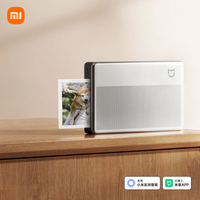 Pour Imprimante Photo Mini Xiaomi 1S, Connectée Bluetooth, Couleur Sans Encre, Papier Zink 2x3 Pouces, De Poche, En Matière Plastique