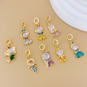 Collier pendentif papillon en acier inoxydable plaqué or 18 carats de haute qualité, best-seller, mignon, multi-motifs, bijoux pour femmes - Product Image 1