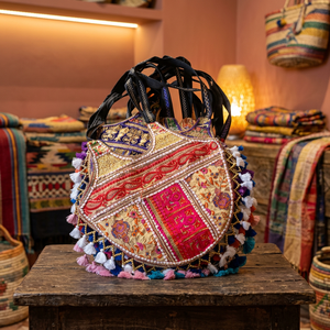 Best Price <b>Indian</b> Traditional Style Women's Genuine Leather Waterproof Lightweight Fashionable Zipper Large Capacity Clutch - Product Image 1