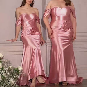 Robes de <span class=keywords><strong>demoiselle</strong></span> <span class=keywords><strong>d</strong></span>'<span class=keywords><strong>honneur</strong></span> en Satin pour femmes, robes de <span class=keywords><strong>demoiselle</strong></span> <span class=keywords><strong>d</strong></span>'<span class=keywords><strong>honneur</strong></span> élégantes à la lavande, robes de <span class=keywords><strong>demoiselle</strong></span> <span class=keywords><strong>d</strong></span>'<span class=keywords><strong>honneur</strong></span> africaines personnalisées de toutes les couleurs - Product Image 2