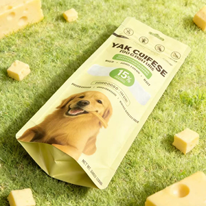 Pochette en Mylar refermable avec fenêtre, imprimée sur mesure, de qualité alimentaire, pour aliments en conserve, gelée, friandises pour animaux de compagnie (couleurs personnalisées) - Product Image 4