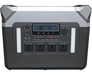 เครื่องกำเนิดไฟฟ้าพลังงานแสงอาทิตย์ 3000W 3000W ระบบ MPPT ความจุขนาดใหญ่ สำหรับใช้งานกลางแจ้ง 220V สำหรับใช้ในบ้าน กรณีฉุกเฉิน คลื่นไซน์บริสุทธิ์ พร้อมแบตเตอรี่สำรอง  US/EU - Product Image 1