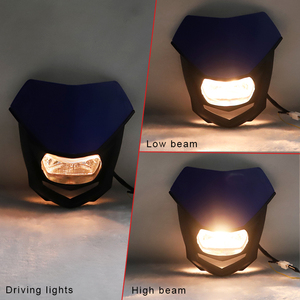 Borske in plastica faro frontale per moto alto/anabbagliante LED Dirt Bike DC 12V per Kawasaki - Product Image 2