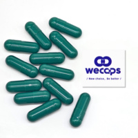 Capsules végétales vides Wecaps Halal de qualité pharmaceutique, taille 1, coque dure, taux de remplissage élevé 99,9%