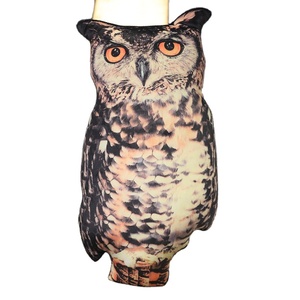 Ücretsiz örnek büyük gözler baykuş peluş animasyonlu oyuncak simülasyon dolması peluş hayvan oyuncak yumuşak tiny baykuş bebek yastık peluş baykuş yastık - Product Image 1