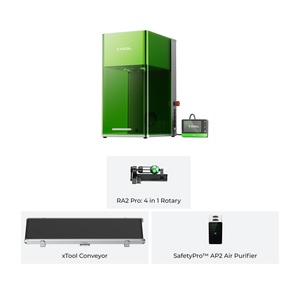 Ensemble Xtool Ultra Deluxe, graveur laser double fibre et diode 20W - Product Image 1