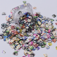 Halloween Mooie Kleuren Fruit Slice Candy Slice Mixes Glitter Voor Kerst Decoratie En Ambachten Glitter Polyester