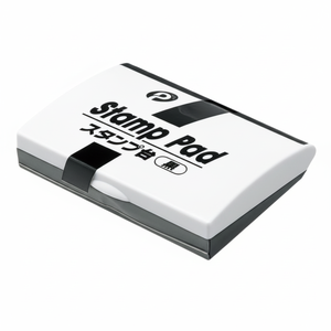 Cuscinetto nero dell'inchiostro della tasca per la stampa & la timbratura - Product Image 1