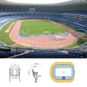 Avant Sports Stadium Seating Solutions <span class=keywords><strong>Arena</strong></span> Stadium Asientos fijos y modulares Silla para campos de fútbol Arenas y recintos olímpicos - Product Image 3