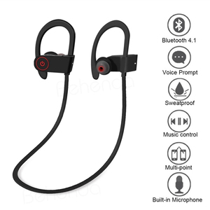 Audífonos Inalámbricos <span class=keywords><strong>Bluetooth</strong></span> 5.0 de Alta Calidad, <span class=keywords><strong>Auriculares</strong></span> U8 con Gancho para la Oreja, Resistentes al Agua IPX4 para Exteriores - Product Image 5