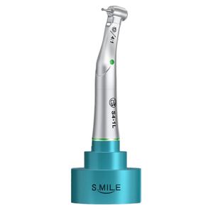 Pièce à main dentaire contre-angle basse vitesse 4:1 anneau vert optique 4 pulvérisations d'eau équipement de <span class=keywords><strong>dentiste</strong></span> série sourire tabouret de <span class=keywords><strong>dentiste</strong></span> S4-1L - Product Image 1