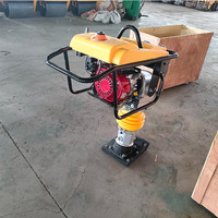Honda Gx160 Essence Essence Portable Moteur Honda Petit Pilon Compacteur Pilon de bourrage