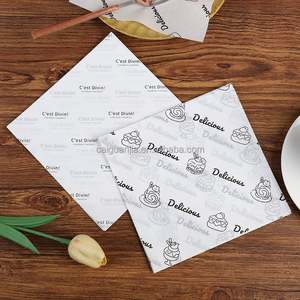 Papel para Hornear Antigrasa Virgen Recubierto Ecológico de Grado Alimenticio para Pasteles, Latimesu, Postres, Envoltorios para Hamburguesas y Papas Fritas - Product Image 4