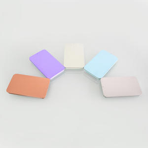 Caja de Metal deslizante de calidad alimentaria, contenedor de lata de Perfume sólido de tamaño pequeño, 20g - Product Image 3