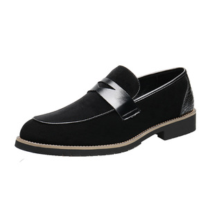 <span class=keywords><strong>Mocassini</strong></span> Slip-On Casual da <span class=keywords><strong>uomo</strong></span> alla moda estate con tomaia scamosciata e suola in gomma <span class=keywords><strong>mocassini</strong></span> in pelle da <span class=keywords><strong>uomo</strong></span> - Product Image 5