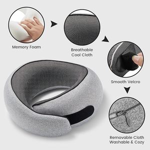 <span class=keywords><strong>Cuscino</strong></span> da <span class=keywords><strong>Viaggio</strong></span> Ergonomico Personalizzato in Memory Foam a Lento Ritorno, Supporto per il <span class=keywords><strong>Collo</strong></span> per Aereo - Product Image 3