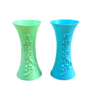 Maceta de Plástico Simple Estilo Art Deco, Florero Pequeño de Mesa para Plantas Suculentas, Decoración Moderna Personalizada - Product Image 1