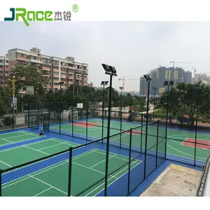 China fornecedores de piso de quadra de badminton indoor piso plástico cobertura da superfície do revestimento de badminton