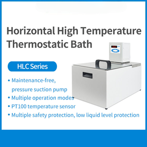 Bain-marie de laboratoire à circulation d'eau haute température Veidt 20L, dispositif horizontal à thermostat, refroidissement basse température RT+10~100°C - Product Image 5