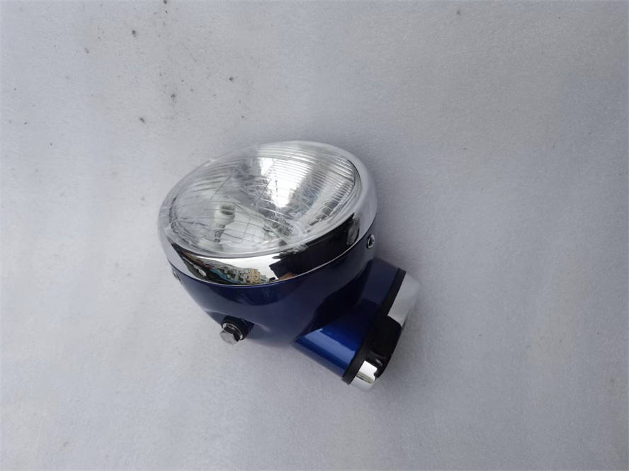 ตัวเรือนพลาสติกสีน้ำเงิน - ชุดไฟหน้าแบบเต็ม