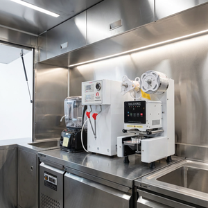 Remorque à café TUNE, camion de restauration mobile, <span class=keywords><strong>camping</strong></span> commercial, voiture à collations, cuisine mobile personnalisée, remorques de restauration mobiles, mini-voiture - Product Image 4