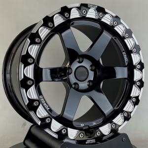 ล้อ beadlock LZT-208ล้อ beadlock ล้อ beadlock 17 18 19นิ้ว5X120 5x1143 5x112 <span class=keywords><strong>Te37</strong></span>ล้อ beadlock สำหรับ nhonda RAYS GTR - Product Image 3