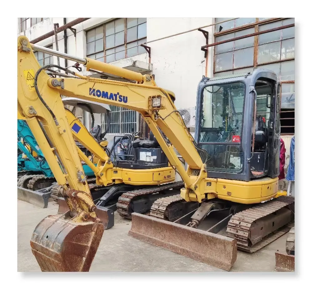 초 손 KOMATSU PC35MR 굴삭기 3.5 톤 미니 지구 이동 기계 싼 가격 사용 KOMATSU PC35 MR 굴삭기 PC 35