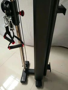 Máquina de poleas montada en la pared para gimnasio en casa, máquina extraíble de pesas libres con sistema de doble polea ajustable - Product Image 4