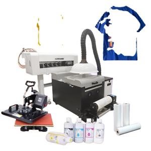 Máquina de Impresión de Camisetas Económica, Impresora DTF de Transferencia Térmica con Agitador, Impresora de Inyección de Tinta de 30 cm, 2 Cabezales de Impresión XP600/i3200 - Product Image 4