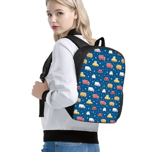 Sac à dos pour enfants Sublimation Monster Truck Cars Cars Toddler Sac à dos pour garderie <span class=keywords><strong>Voyage</strong></span> Préscolaire Bookbags pour garçons filles - Product Image 2