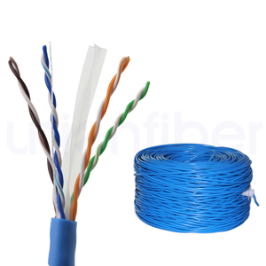 Cable <span class=keywords><strong>UTP</strong></span> CAT6 para Exteriores, <span class=keywords><strong>100</strong></span>% <span class=keywords><strong>Cobre</strong></span>, 24AWG, 4 Pares, 305M, Cable de Red Gigabit Ethernet LSZH Sólido a Granel para Comunicación Aérea y CCTV - Product Image 2