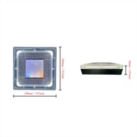 Lumière Solaire Carrée Extérieure 20x20cm IP68 LED SMD Ra80 Type III Dimmable Température Multicolore Encastrable Garantie 3 Ans Parcs