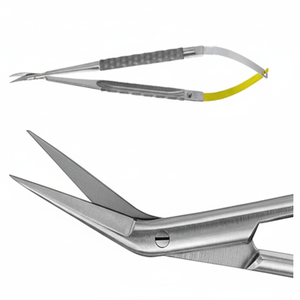 T-c Castroviejo porte-aiguille et TC Micro ciseaux-ange incurvé - Product Image 1