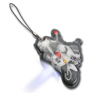 Llaveros LED de PVC Suave, Diseño de Dibujos Animados, Llaveros de Goma Luminosos e Impermeables - Product Image 4