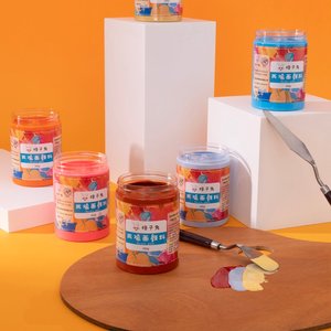 Lot de peintures acryliques écologiques en gros, fabriquées au Guangdong, 100 ml, 24 couleurs, personnalisables OEM pour toile, verre, papier et <span class=keywords><strong>peinture</strong></span> artistique - Product Image 3