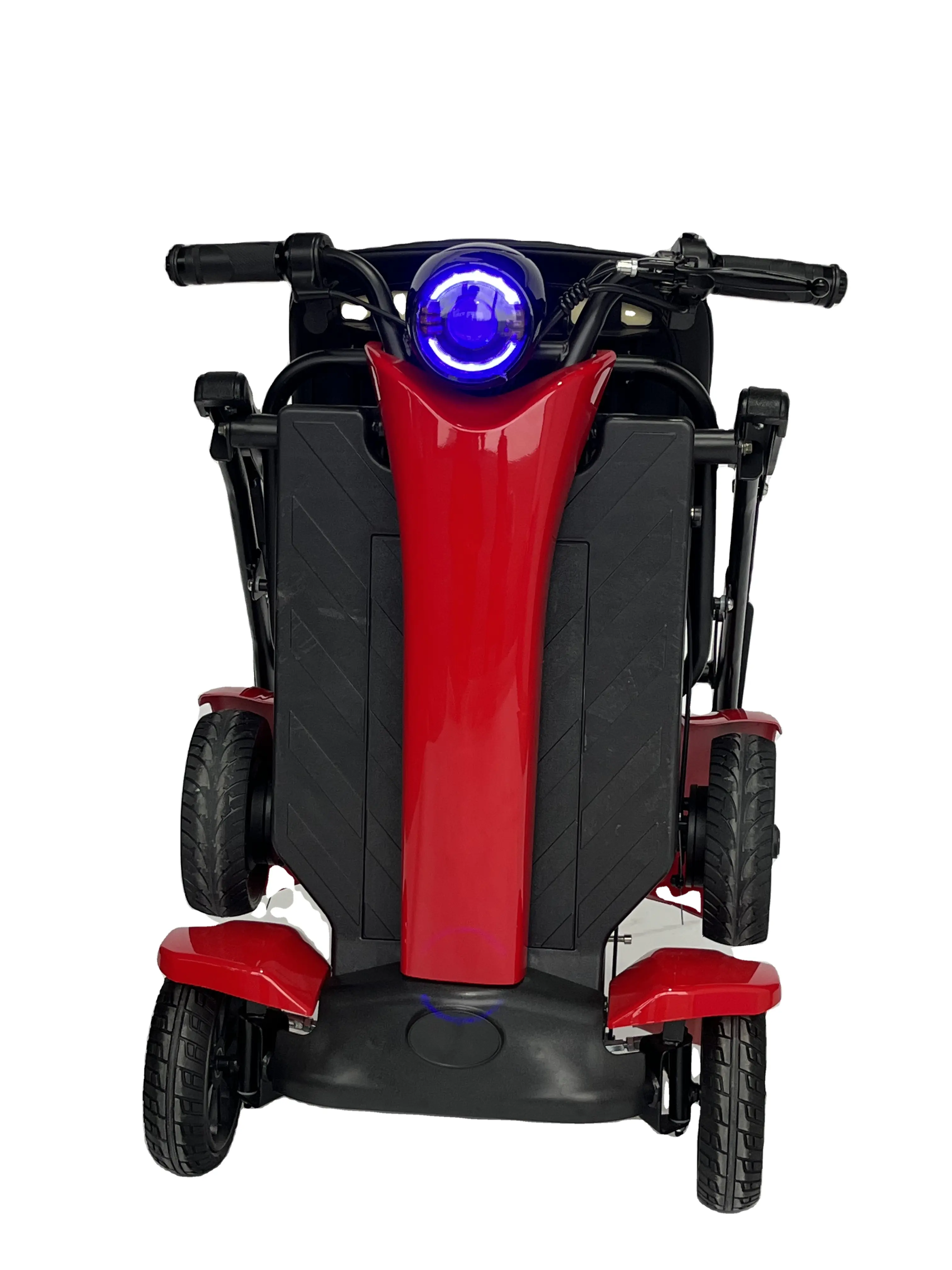 Engelli otomatik katlanır elektrikli yaşlı hareketlilik scooter katlanır quadricycle hafif hareketlilik yaşlı scooter otomatik