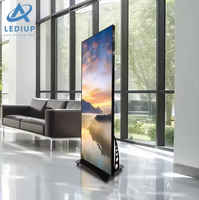 LEDIUP Écran continu pour affiches LED Écran d'affichage LED mobile Écran d'affichage LED publicitaire couleur HD pour affiches LED Écran d'affichage vidéo