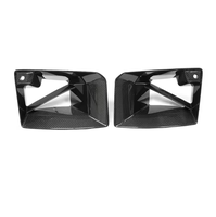 Aérateur de pare-chocs avant en fibre de carbone sèche MP pour BMW G87 M2 2023-2024, conduit d'air avant