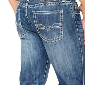 <b>Mens</b> Denim <b>Jeans</b> Cargo Style Premium Quality Utility Fit Washed Cotton Pants Casual Streetwear Custom Logo Wholesale Fashionable - Product Image 6
