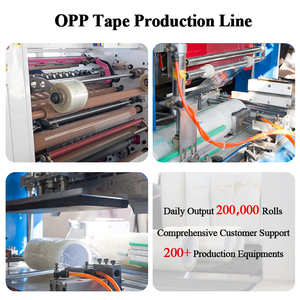 Nhà sản xuất hộp đóng gói <span class=keywords><strong>BOPP</strong></span> tùy chỉnh in ấn, hộp vận chuyển OPP, băng dính đóng gói hàng hóa, băng dính thương hiệu có logo - Product Image 3