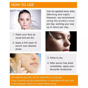 เซรั่มบำรุงผิว100% เซรั่มวิตามินซีจากธรรมชาติบริสุทธิ์สินค้าตราเอกชนเซรั่มบำรุงผิวจากเกาหลี - Product Image 2