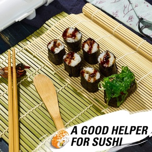 Offre Spéciale Bricolage <span class=keywords><strong>PROFESSIONNEL</strong></span> de Fabrication de <span class=keywords><strong>Sushi</strong></span> Kit <span class=keywords><strong>Sushi</strong></span> En Bambou <span class=keywords><strong>Matériel</strong></span> Outils Rouleau Moule Manuel Ensemble De <span class=keywords><strong>Sushi</strong></span> - Product Image 2
