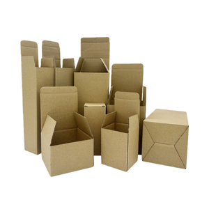Maßgefertigte Braune Kraft Aseptische Umweltfreundliche <span class=keywords><strong>Matte</strong></span> Geschenkboxen Rechteckig Leicht Faltbar Karton <span class=keywords><strong>Auto</strong></span>-Lock Kerzenbox Recycelbar - Product Image 3