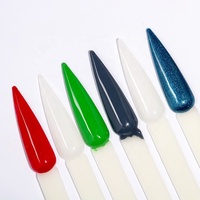 Le plus récent affichage de vernis à ongles en gel extra long pointu conseils de nuancier des ongles