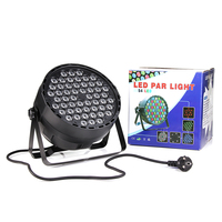 Projecteur LED PAR à faisceau RGB 1,5W*54pcs avec contrôle DMX512 pour événements de fête, discothèque et scène