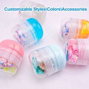 Kit de Slime Transparente Pequeño Unisex DIY Green Order con Arcilla Plástica, Plastilina Instantánea Crujiente Tipo Mantequilla, Juguete Galaxia, Opción de Venta al por Mayor OEM - Product Image 3