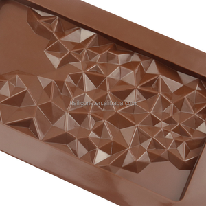 Stampo in Silicone per Cioccolato/Waffle a Forma Geometrica Irregolare, Utensile per Pasticceria Fai-<span class=keywords><strong>da</strong></span>-Te - Product Image 6