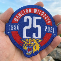 Patch brodé 3D personnalisé, motif flamme, écussons thermocollants, emblèmes streetwear, logos pour chapeaux et vestes en jean